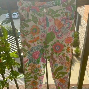 Gretchen Scott XL gripless spandex cotton jeans